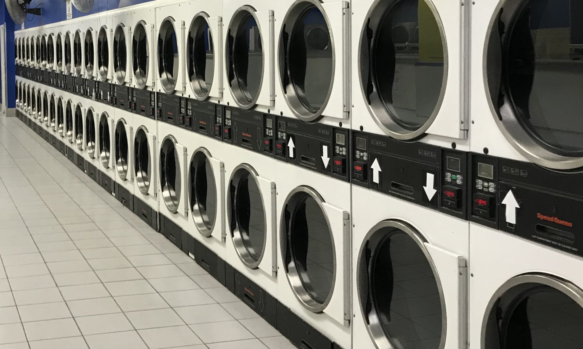 60 dryers - never wait to get your laundry done!